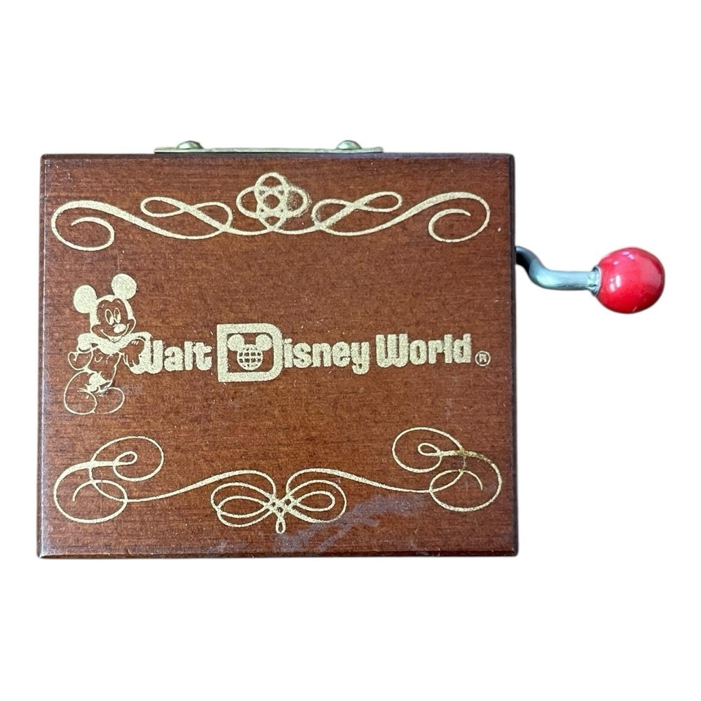 Mickey Mouse March Walt Disney World Music Box